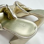 Open Edit Nordstrom Saydee Gold Metallic Puff Sandal Heel, NWOT, Size 5.5 Photo 5