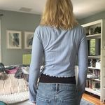 Urban Outfitters  bell sleeve tie front top Photo 2