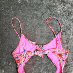 ZARA Pink Floral One-Piece Swimsuit Photo 4