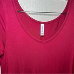 BUNDLE of two dresses women’s XS red beige long‎ sleeve mini fitted Photo 3