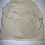 Tube top with string for bow Tan Size M Photo 2