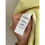 Amanda Uprichard  Mesha Short Sleeve Light Yellow Dress Size Large Photo 6