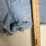 American Eagle  embroidered floral daisy cutoff denim shorts size 6 cute Photo 4