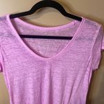 Athleta Pink Short Sleeve Shirt Size Small Photo 2