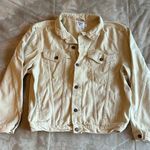 Princess Polly Khaki Jean Jacket Photo 0
