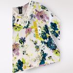 Premise NWT Floral Linen Tunic Top Size M Floral Spring Casual Photo 2