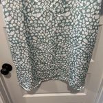 Mazik Green/Mint Animal Print Satin Short Sleeve Shift Dress size L Green Size L Photo 5