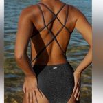 Berlook Black Lurex Cross Back One Photo 1