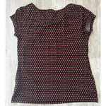 Worthington | Women's Abstract Geometric Print Short Sleeve Top | PS Photo 1