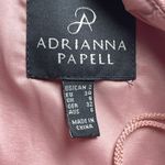 Adrianna Papell Pleated Crepe Sheath Dress Size Size 2 Photo 2