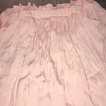 Forever 21 Pleated Pink Maxi Skirt Size M Photo 4