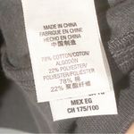 Juicy Couture Vintage  Size XL Dark Grey Pink Crown Full Zip Velour Hoodie Photo 3