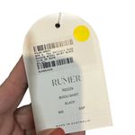 Rumer Black & White Checked Plaid High Front Slit Bisou Maxi Skirt Women Sz S Photo 10