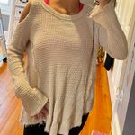Free People Cold Shoulder Pullover Photo 1