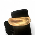 Madewell  Gold Cuff Bracelet | Brushed Matte Metal | Classic Minimal Jewelry Photo 3