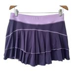 Sofiabella Purple Colorblock Ruffle Back Skort Large Tennis Golf Pickleball Photo 2