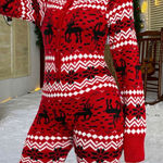SheIn Christmas Knit sweater Romper medium Photo 0