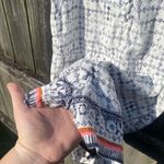 Loft  Linen Blend Geometric Print Romper | S Photo 2