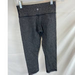 Lululemon  Wunder Under High Rise Legging Chevron Print Cropped Size 2 Photo 8