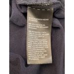 Chico's V Neck Long Sleeve Dress Navy Blue Mint Green Abstract Floral Print M Photo 7