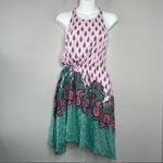 Free People INTIMATELY Paisley Mini Dress Womens Small Boho Summer Colorful Cute Photo 2