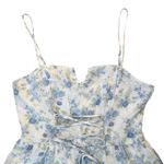 Altar'd State Altar’d State Jodee Floral Mini Dress Coastal Ruffle Feminine Size Medium NEW Photo 3