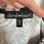 Derek Heart Derek Hart Dark Floral Tropical Jumpsuit Size Large Junior Photo 2