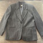 Requirements Vintage Women's  Classic Gray Blazer Jacket Size L/XL Photo 7