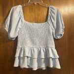 Altar'd State Altar’s State Pastel Blue Top Photo 0