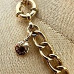 J.Crew black and rhinestone gold tone statement necklace Photo 2