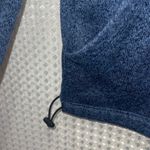 PINK - Victoria's Secret  Soft Womens XS Blue 1/2 Zip Pullover Shirt Jacket Photo 2