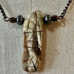 Picasso jasper pendant necklace Photo 1