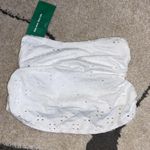 SheIn EZwear Eyelet Embroidery Crop Tube Top Photo 4