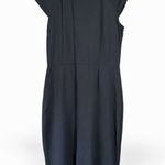 Kate Spade  Black Ponte Cap Sleeve Sheath Dress Size 8 Photo 0