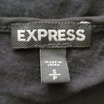 EXPRESS Women's Flirty Sequin Tank Top Black/Blue Size S Photo 4