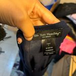 See You Monday NWOT  Navy Blue Distressed Tee Photo 2