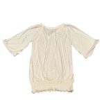 Mudd  V-NECK IVORY CREAMY WHITE PULLOVER TOP M Photo 3