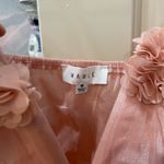 Boutique Triple Threads  dress pink v neck floral fluffy Photo 2