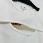 TCEC | NWOT | Sleeveless Cutout Bodysuit | M | White | CT7673 Photo 2