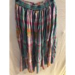 Napa Valley Women's Size M‎ Button Down Multicolored Long Cotton Skirt Size M Photo 1