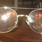 Cotton On gold Austin sunglasses by rubi aviator sunglasses new Photo 5