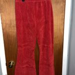 Aerie Red Velvet Flare Pants Photo 2