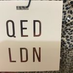 Qed London Tiered Cheetah Print Maxi Dress Size 12 Photo 5