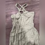 Topshop Light Green Halter Maxi Dress Photo 10