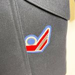 Coach 1941 Wool Naval Military Peacoat Coat Patches Navy Blue Gold Buttons US 0 Photo 7