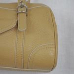 Fossil Tan Pebbled Leather Shoulder Bag Purse Photo 9