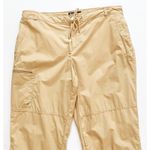 Ralph Lauren Lauren Sport Pants Tan Button Roll Cuff Cotton Cargo Pants Size 14 Photo 6