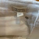 Madewell  The Perfect Vintage White Jeans Photo 3
