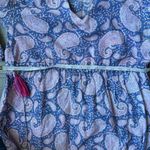 LA Plage Emily Maxi Dress in Jacaranda Paisley Print Small Pink Photo 10