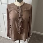 Ellen Tracy Elegant Brown Women's Top size Xl Photo 2